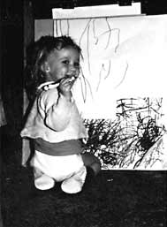 Naomi Boone. two years old